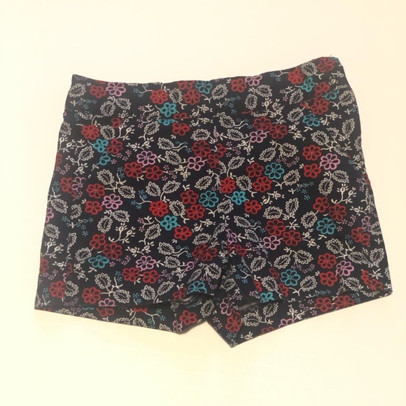 Janie and Jack Merchant Marine Floral Canvas Adjustable Waist Shorts Size 2T - Picture 5 of 11